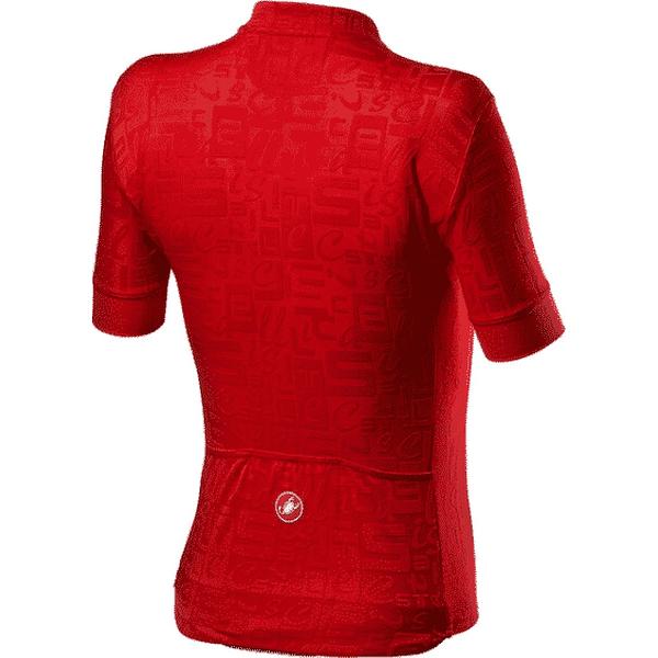 Castelli Promessa Jaquard Dames Fietsshirt Korte Mouw