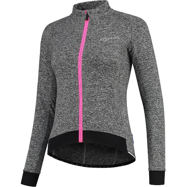 Rogelli Benice 2.0 Fietsshirt - Lange Mouwen - Dames - Grijs, Roze - Maat M