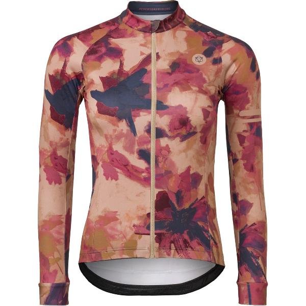 AGU Oil Flower Fietsshirt Lange Mouwen Trend Dames - Oil Flower - XL