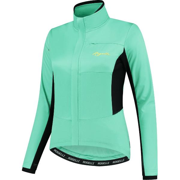 Rogelli Barrier Winterjack - Dames - Fietsjack - Mint Groen - Maat XL