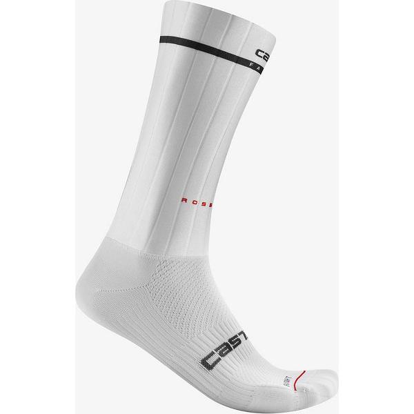 Castelli Fast Feet 2 Sock - White