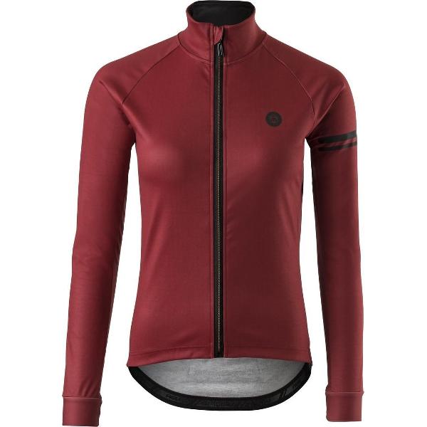 AGU Solid Thermo Fietsjack Trend Dames - Bruin - XXL