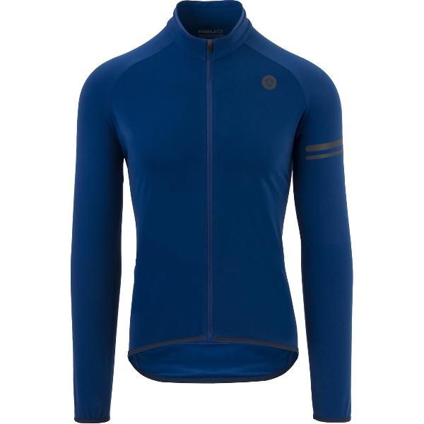 AGU Thermo Fietsshirt Lange Mouwen Essential Heren - Blauw - M