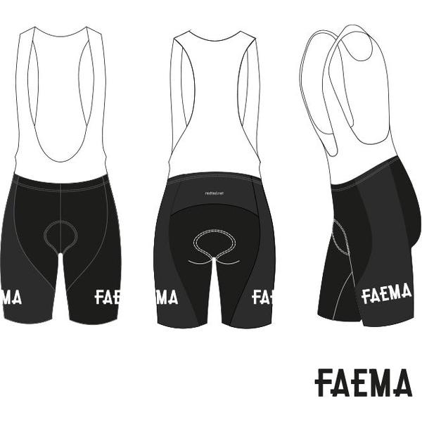 Retro Wielertenue Faema - REDTED - XXL