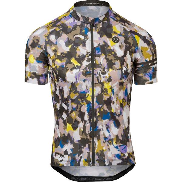 AGU Pattern Fietsshirt Trend Heren - Veelkleurig - XXL