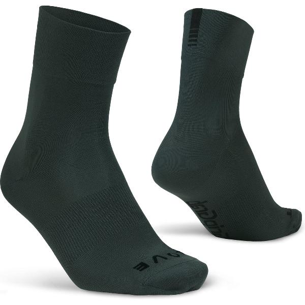 GripGrab - Lightweight SL Performance Zomer Fietssokken 1 Paar Wielersport Sokken - Groen - Unisex - Maat M (41-44)