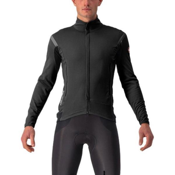 Castelli PERFETTO RoS 2 fietsjas LIGHT BLACK/BLACK REFLEX - Mannen - maat XS