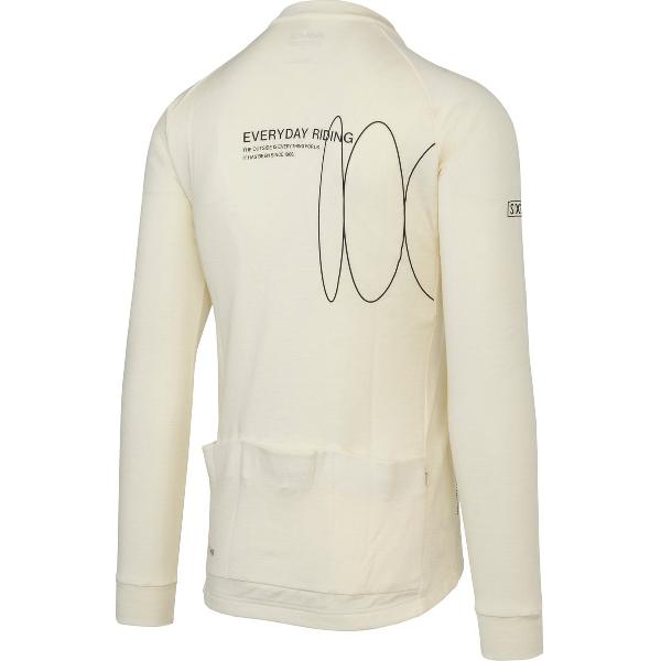 AGU Merino Fietsshirt Lange Mouwen SIX6 Heren - Undyed - XXL