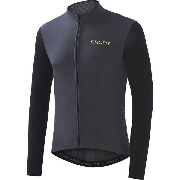 SPIUK Profit Cold&Rain Jersey Met Lange Mouwen Heren - Anthracite - L