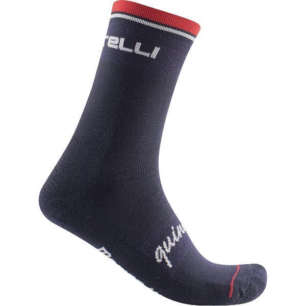 Castelli Quindici Soft Merino Sokken Blauw EU 40-43 Man