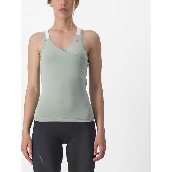 Castelli Solaris Top - Defender Green/Ivory