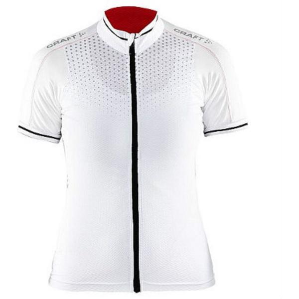 Craft - Maat M - Glow Bike Jersey women white/black