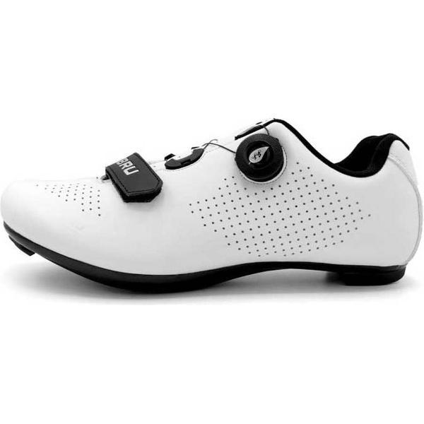 Osbru Brun Racefiets Schoenen Wit EU 45 Man