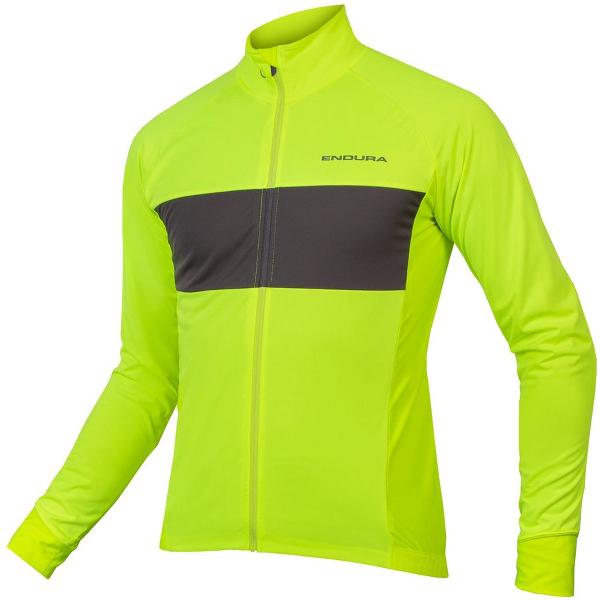 Endura Fs260-pro Jetstream Ii Jersey Met Lange Mouwen Geel M Man