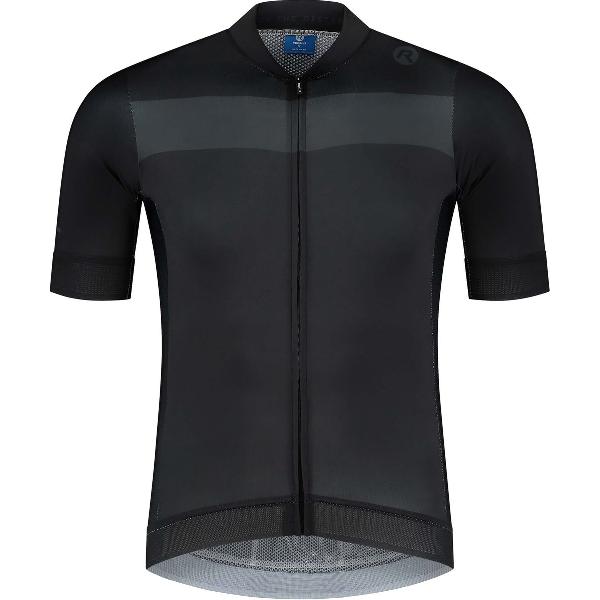 Rogelli Prime Fietsshirt - Korte Mouwen - Heren - Zwart, Grijs - Maat 3XL