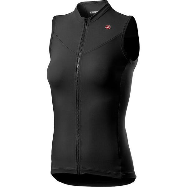 Castelli Fietsshirt mouwloos Dames Zwart - SOLARIS SLEEVELESS JERSEY LIGHT BLACK - XL