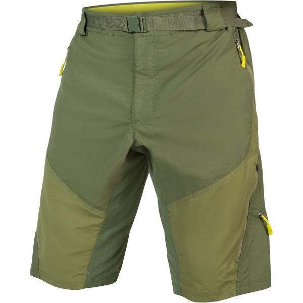 Endura Hummvee Ii Short Met Zeem Groen 2XL Man