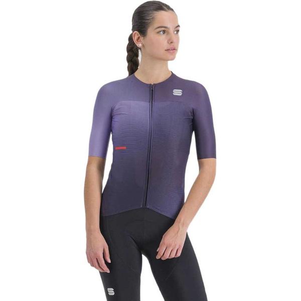 Sportful Light Pro Jersey Met Korte Mouwen Paars XS Vrouw