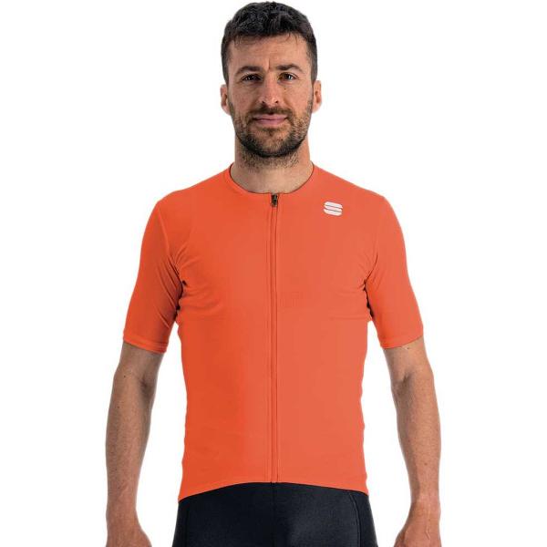 Sportful MATCHY Fietsshirt Korte Mouwen Chili Red - Mannen - maat S