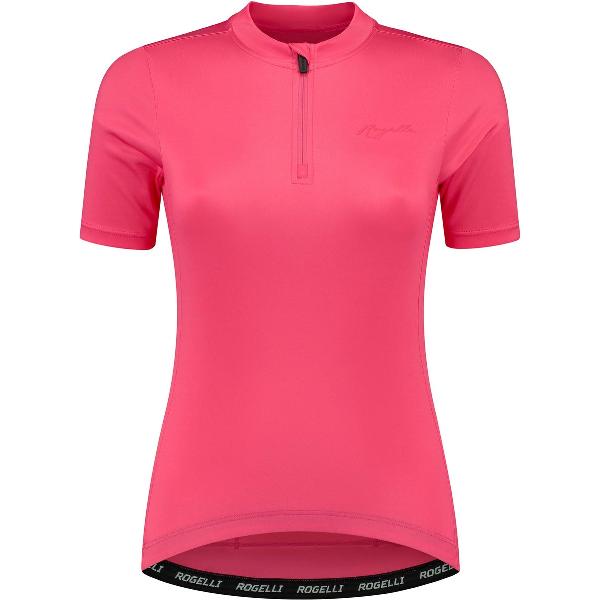 Rogelli Core Fietsshirt - Korte Mouwen - Dames - Roze - Maat XS