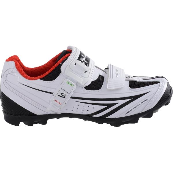 Spiuk Risko MTB - Fietsschoenen - Unisex - Maat 38 - Wit/Zwart/Rood