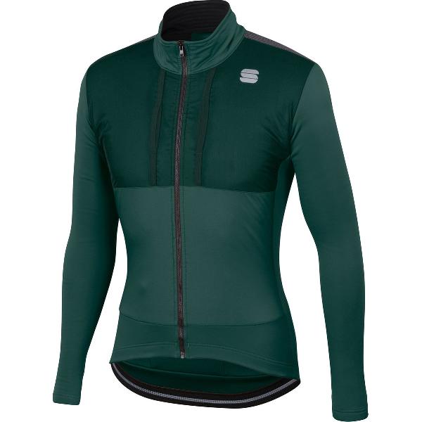 Sportful Fietsjack Heren Groen / Supergiara Jacket-Sea Moss - L