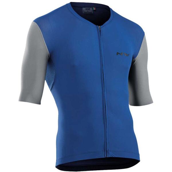 Northwave Extreme Korte Mouwen Fietsshirt Blauw L Man