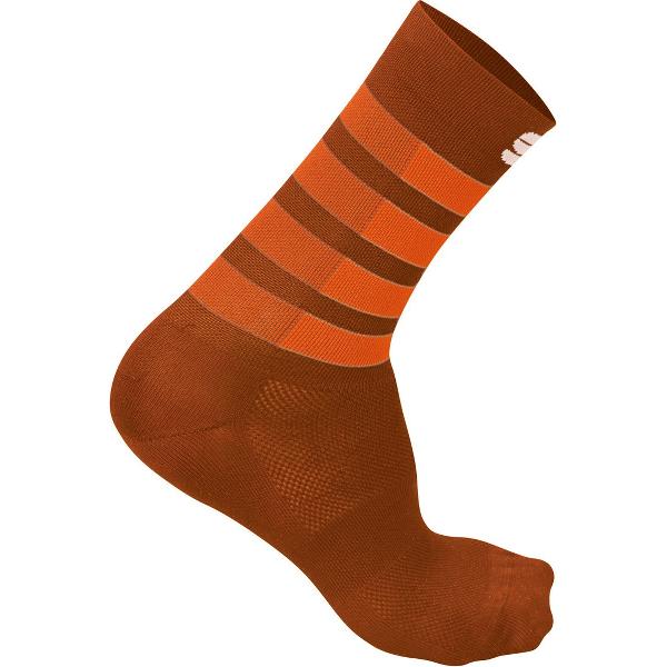 Sportful Fietssokken zomer voor Heren Oranje Rood - SF Mate Socks-Sienna Orange Fire Red - M/L