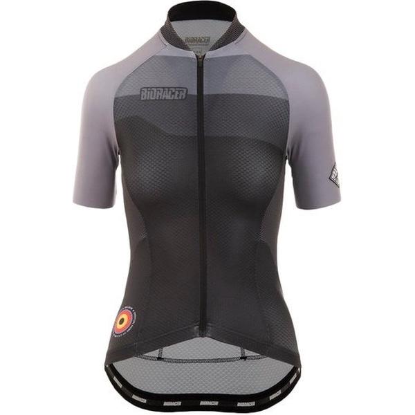 Bioracer Sprinter Jersey Women Coldblack Light Grey Shade Maat XS