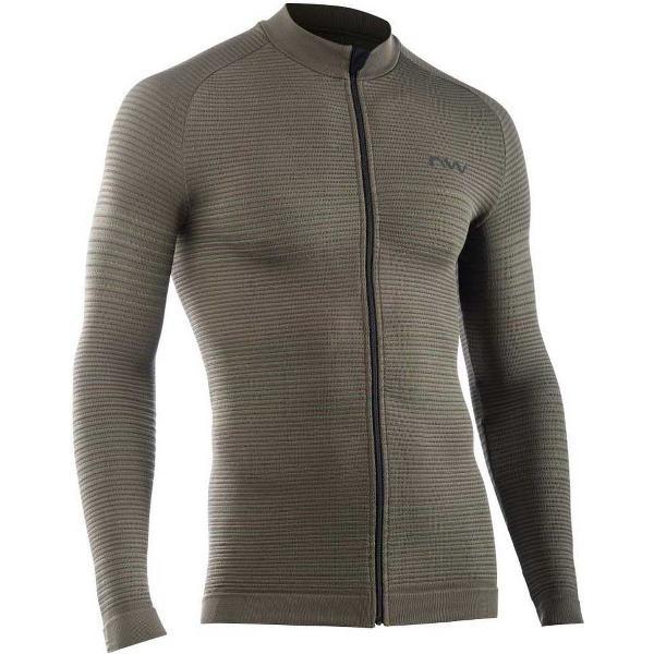 Northwave Trip Knit Lange Mouwen Fietsshirt Groen S Man