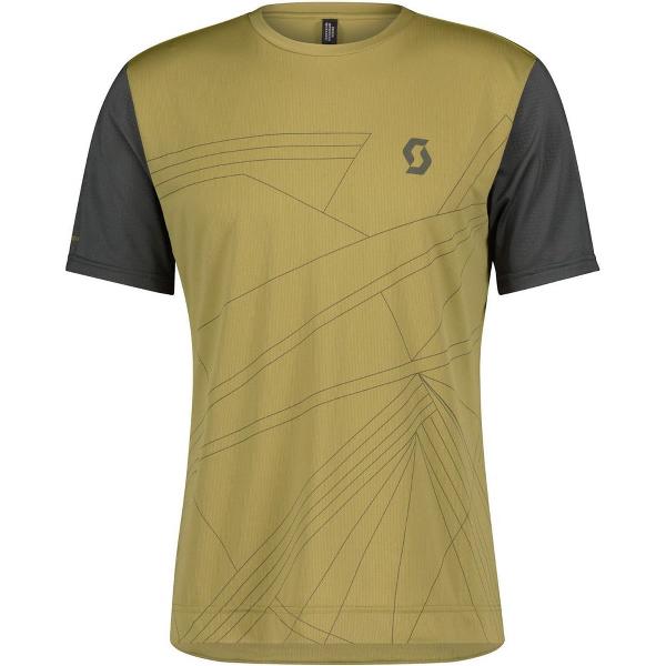 Scott Trail Flow Korte Mouwen Fietsshirt Groen S Man