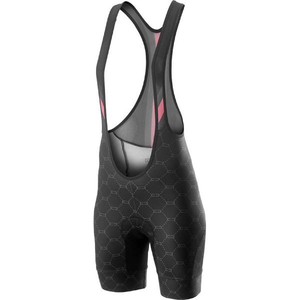 Castelli Fietsbroek met bretels - koersbroek Dames Zwart - CA Atelier Bibshort Black - M