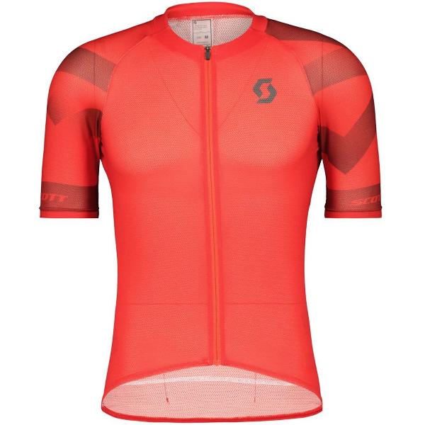 Scott Rc Premium Climber Korte Mouwen Fietsshirt Rood M Man