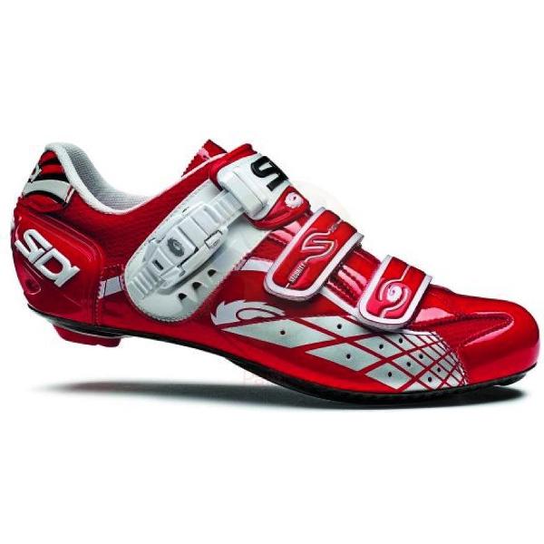 Sidi Laser Raceschoen Carbon Rood - Maat 46