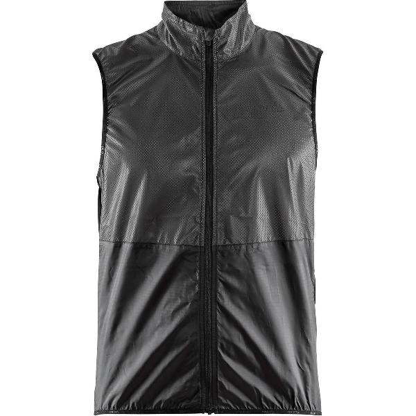 Craft Glow Vest Fietsjack - Heren - Maat L - Black/Zwart