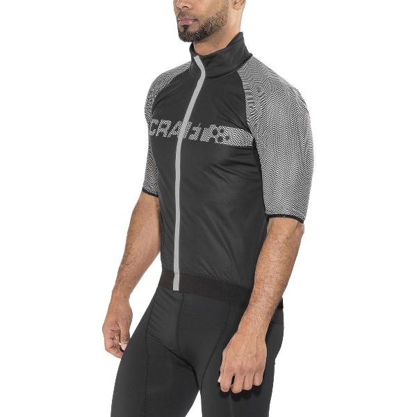 Craft Shield 2 Jersey M / Fietsshirt Zwart wit-M