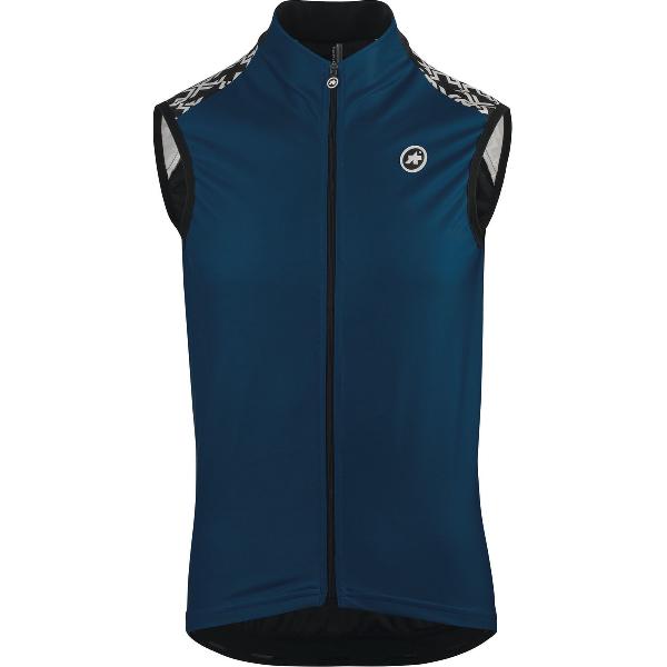 Assos Mille GT Spring/fall Vest Caleum Blauw