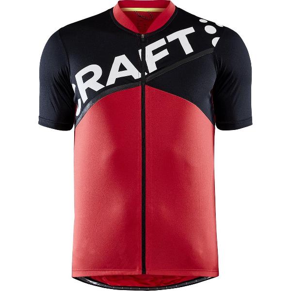 Craft Core Endur Logo Jersey Fietsshirt Heren - Maat M