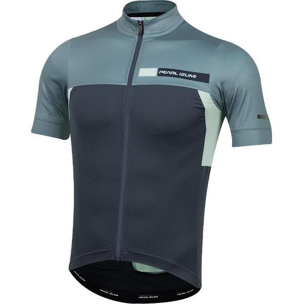 Pearl Izumi P.r.o. Escape Fietsshirt Met Korte Mouwen Blauw Artic