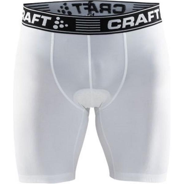 Craft - Greatness Shorts met zeem - Bike Shorts - Heren - Wit - Maat S