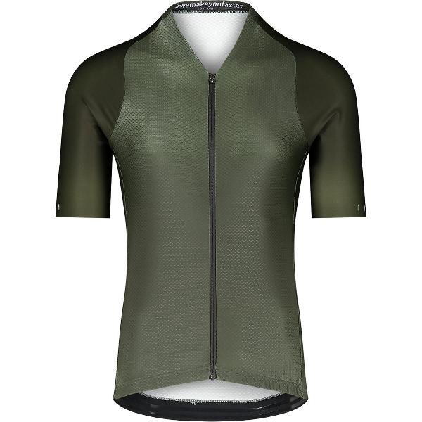 BIORACER Fietsshirt Heren - Fietskledij Icon Coldblack - Wielrennen - Groen L