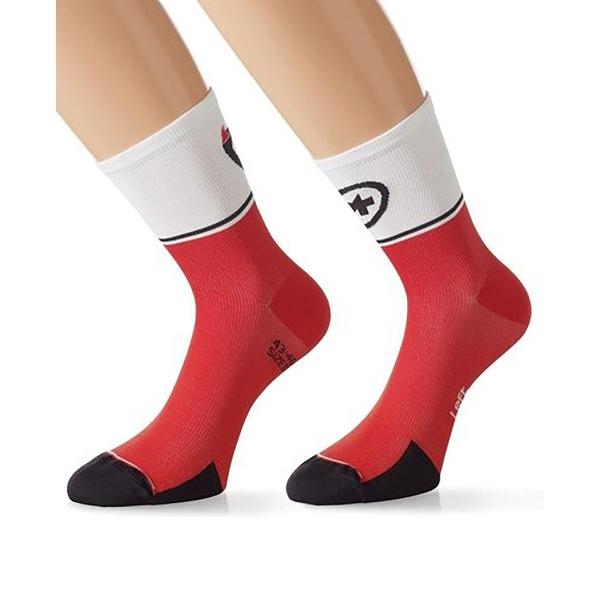 ASSOS Exploit Evo 7 Sock National Red