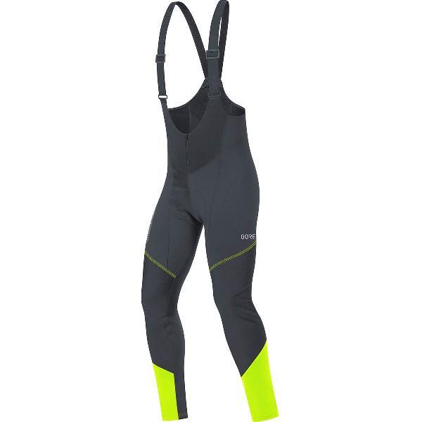 GORE WEAR C3 Windstopper Thermo Bib Tights Heren, zwart Maat L