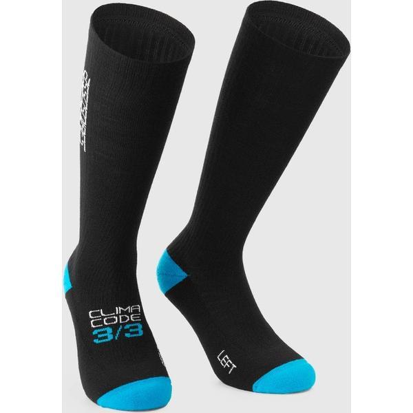 Assos Ultraz 3/3 FUGU Socks - Black Series