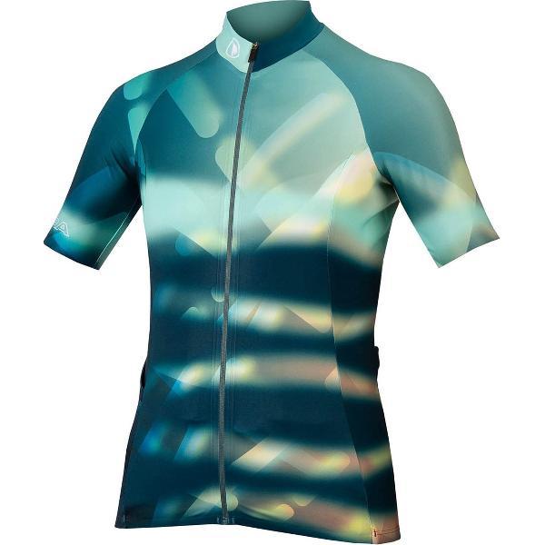 Endura Women's Virtual Texture S/S Jersey LTD - Glacier Blue