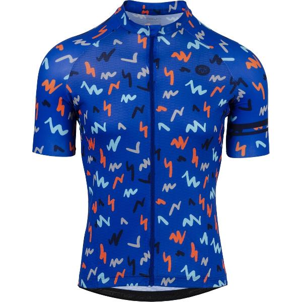 AGU Flash Fietsshirt Heren Trend - Blauw - M