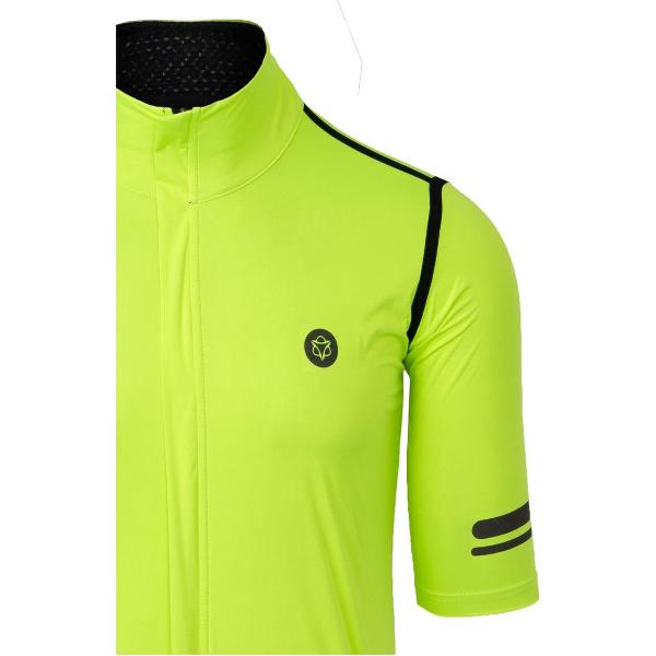 AGU Rain Fietsshirt Premium Heren - Hi-vis Neon Yellow - L