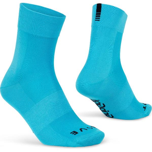 GripGrab - Lightweight SL Performance Zomer Fietssokken 1 Paar Wielersport Sokken - Blauw - Unisex - Maat S (38-41)