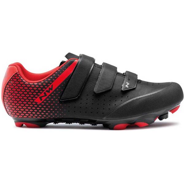 NORTHWAVE Origin 2 MTB-Schoenen - Black / Red - Heren - EU 48