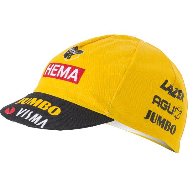 AGU Koerspet Cap Team Jumbo-Visma - Zwart - One Size